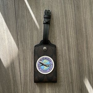 Coach Luggage Tag